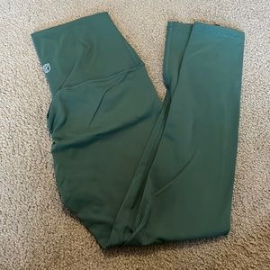 Born primitive army green scrunch leggings